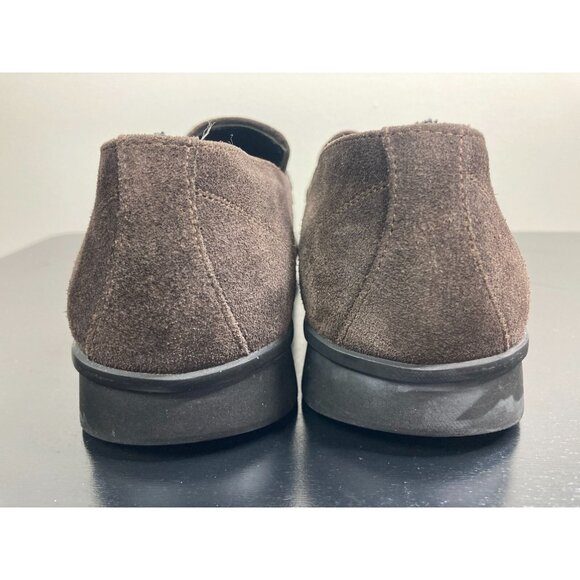 Ermenegildo ZEGNA Brown Leather Loafers 7 1/2 - Picture 5 of 5